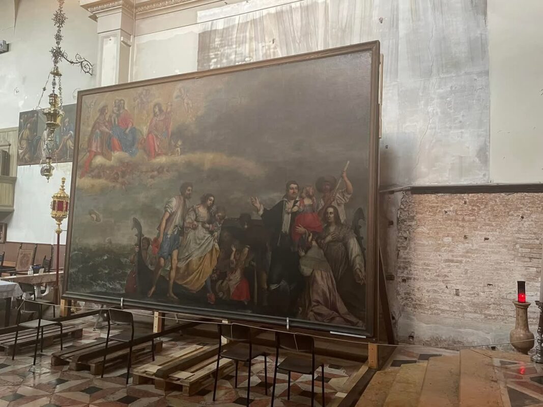 Il ritorno del paliotto: arte sacra che rinasce a Malamocco